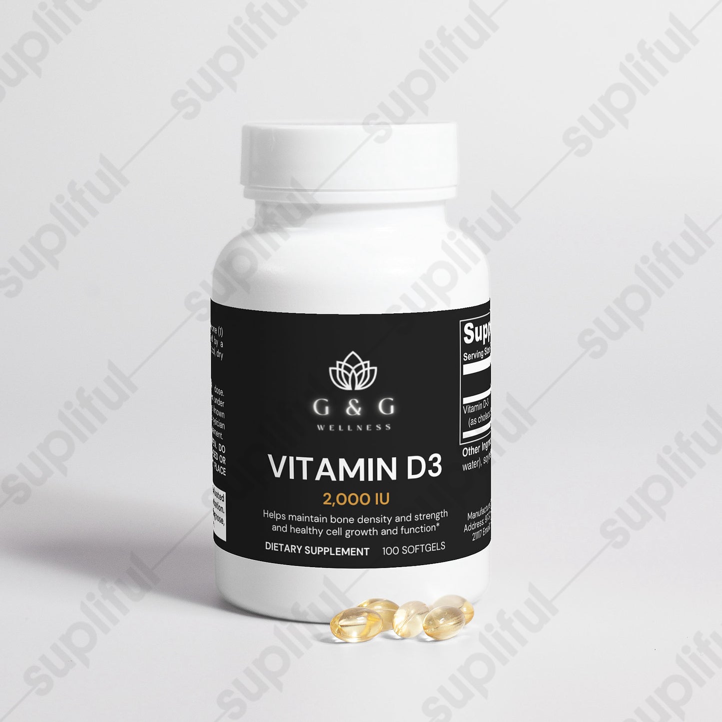 Vitamin D3 2,000 IU