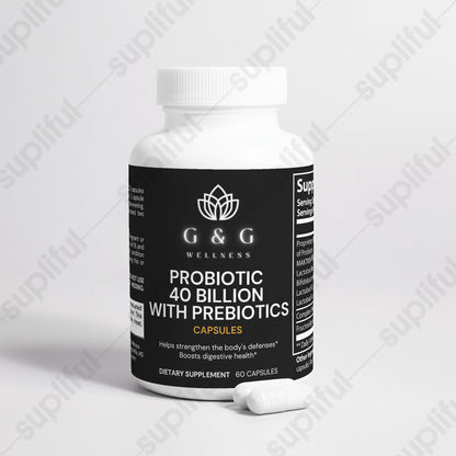 Probiotic 40 Billion with Prebiotics